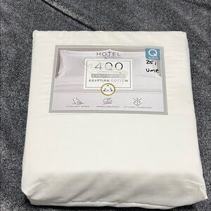 Hotel Collection Egyptian Cotton Sheet Set white,